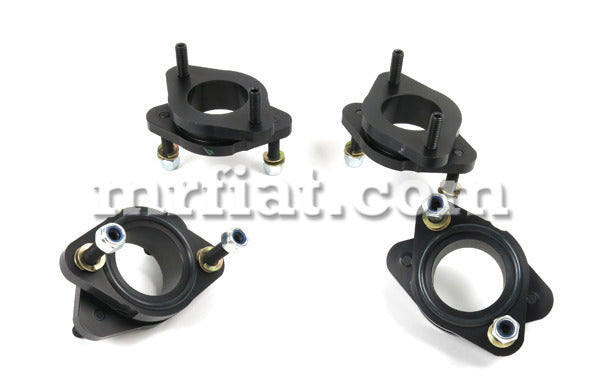 Alfa Romeo GT Junior GTV Twin Carburetor Rubber Solid Alloy Mount Set Fuel System Alfa Romeo   