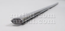 Cargar imagen en el visor de la galería, Alfa Romeo Spider Passenger Side Door Scraper Moulding Chrome OEM Doors Alfa Romeo   
