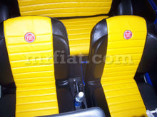 Load image into Gallery viewer, Fiat 600 Anatomical Red Seat Covers Interior Fiat   
