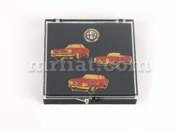 Alfa Romeo Giulietta 5 Piece Pin Set Emblems Alfa Romeo   