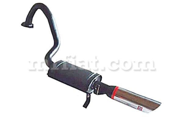 Alfa Romeo Montreal ANSA Single Pipe Right Rear Exhaust Muffler – MrFiat