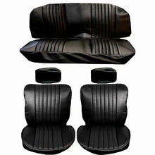 Cargar imagen en el visor de la galería, Volkswagen Kaefer Mexico Seat Covers 1979-2003 Interior Volkswagen Black
