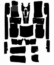 Cargar imagen en el visor de la galería, Mercedes W126 SE Carpet Set 1979-1985 Interior Mercedes Black
