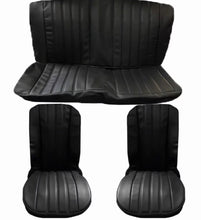 Cargar imagen en el visor de la galería, BMW E30 Coupe Seat Covers 1982-1990 Interior BMW Black
