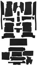 Load image into Gallery viewer, Mercedes SL R107 Carpet Set 1971-1989 Interior Mercedes Black
