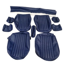 Cargar imagen en el visor de la galería, Mercedes R107 W107 SL107 Front Seat Covers 1972-1989 Black
