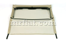 Load image into Gallery viewer, Fiat 500 F/L/R Beige Complete Folding Top 1965-1975 Roof Fiat   
