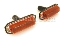 Load image into Gallery viewer, Lancia Fulvia Berlina Altissimo Side Marker Light Set Lights Lancia   
