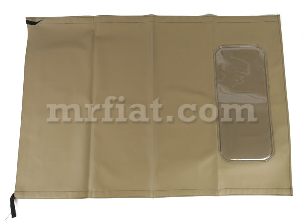 Bianchina Transformable Beige Roof Fabric Roof Fiat   