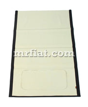 Cargar imagen en el visor de la galería, Bianchina Transformable Black Roof Fabric Roof Fiat
