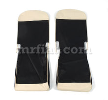 Load image into Gallery viewer, Bianchina Black Seat Covers Set Interior Fiat
