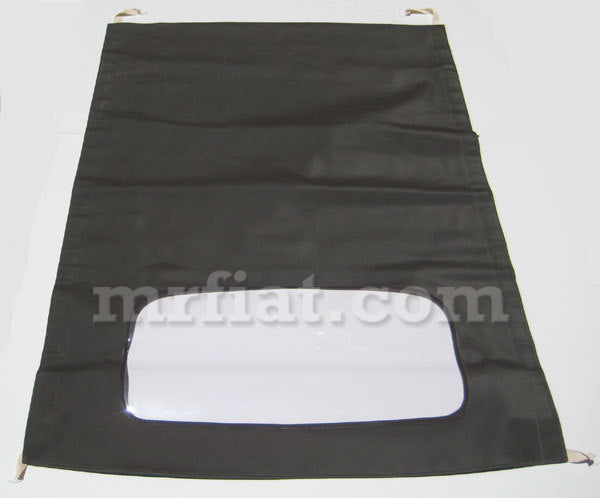 Bianchina Transformable Dark Grey Roof Fabric Roof Fiat   