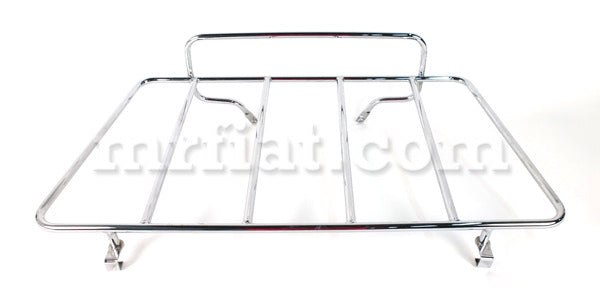 Bianchina Chrome Suitcase Rack Engine Compartment Fiat   