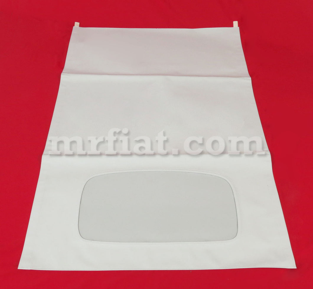 Bianchina Transformable White Roof Top Vinyl Roof Fiat   