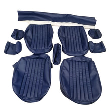 Cargar imagen en el visor de la galería, Mercedes R107 W107 SL107 Front Seat Covers 1972-1989 Blue
