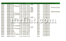 Load image into Gallery viewer, BMW 318i 320 325i 325e E30 Rear Wheel Bearing Kit Suspension BMW
