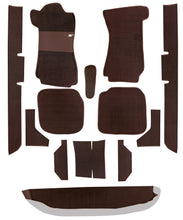 Cargar imagen en el visor de la galería, Mercedes W114 W115 /8 Limousine Carpet Set 1968-1976 Interior Mercedes Brown
