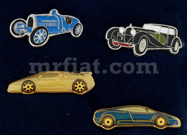 Bugatti Pin Set Incomplete Emblems Other   