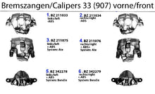 Load image into Gallery viewer, Alfa Romeo 33 (907) 1.7cc QV Brake Caliper Vl Alfa Romeo
