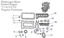 Load image into Gallery viewer, Alfa Romeo 75 Rubber Cylinder 5th Main Bearing Alfa Romeo
