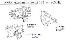 Load image into Gallery viewer, Alfa Romeo 75 Engine Mount Right Alfa Romeo
