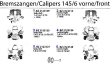 Load image into Gallery viewer, Alfa Romeo 145/6 1.8cc/2.0cc TS Repair Kit Front Brake Caliper Alfa Romeo

