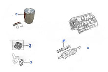 Cargar imagen en el visor de la galería, Alfa Romeo 75 Main Bearing Set Std Alfa Romeo
