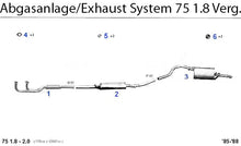 Load image into Gallery viewer, Alfa Romeo 75 1.8cc/2.0cc Front Silencer Alfa Romeo
