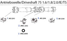 Load image into Gallery viewer, Alfa Romeo 75 4x4 Drive Shaft Support Alfa Romeo
