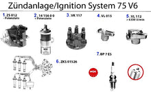 Cargar imagen en el visor de la galería, Alfa Romeo 75 2.5cc V6 Spark Plug Ngk 6 Alfa Romeo
