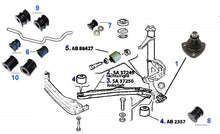Load image into Gallery viewer, Alfa Romeo SUD/SPRINT Front Anti Roll Bar Rubber Alfa Romeo
