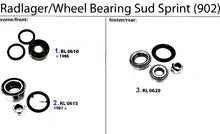 Cargar imagen en el visor de la galería, Alfa Romeo SUD/SPRINT Wheel Bearing Set Alfa Romeo
