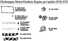 Load image into Gallery viewer, Alfa Romeo GTV/Spider (916) TS 16v Candle Shaft Seal Alfa Romeo
