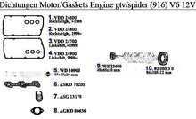 Load image into Gallery viewer, Alfa Romeo GTV/Spider (916) Gasket Alfa Romeo
