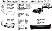 Cargar imagen en el visor de la galería, Alfa Romeo GTV/Spider (916 Front Badge Alfa Romeo
