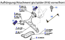 Cargar imagen en el visor de la galería, Alfa Romeo GTV/Spider (916) Front Stabilizer Link Alfa Romeo
