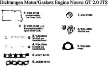 Load image into Gallery viewer, Alfa Romeo Nuovo GT TS 16v Candle Shaft Seal Alfa Romeo
