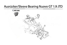 Cargar imagen en el visor de la galería, Alfa Romeo Nuovo GT Guide Bush For Clutch Release Bearing Alfa Romeo
