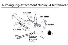 Cargar imagen en el visor de la galería, Alfa Romeo Nuovo GT Bushing For Rear Anti-Roll Bar Alfa Romeo
