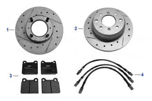 Load image into Gallery viewer, Alfa Romeo GT Junior Stainless Steel Brake Hose Set Alfa Romeo
