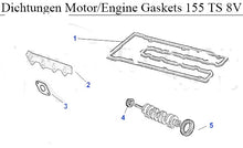Cargar imagen en el visor de la galería, Alfa Romeo 155 Oil Seal Crankshaft Rear Alfa Romeo
