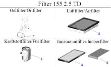 Load image into Gallery viewer, Alfa Romeo 155 Oil Filter Alfa Romeo
