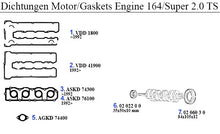 Cargar imagen en el visor de la galería, Alfa Romeo 164 Oil Seal Crankshaft Rear Alfa Romeo

