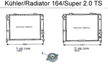 Cargar imagen en el visor de la galería, Alfa Romeo AR164 2.0TS, 3.0 V6 (88-92) Cover For Expansion Tank Alfa Romeo
