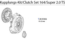 Load image into Gallery viewer, Clutch Set for Alfa Romeo 164 2.0cc TS Models Alfa Romeo
