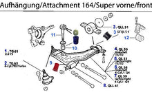 Load image into Gallery viewer, Alfa Romeo 164 Bushing Front Stabilizer Alfa Romeo
