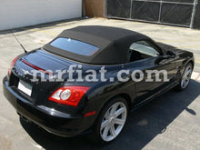 Cargar imagen en el visor de la galería, Chrysler CrossFire 2004-07 Black Vinyl Soft Top Heated Glass
