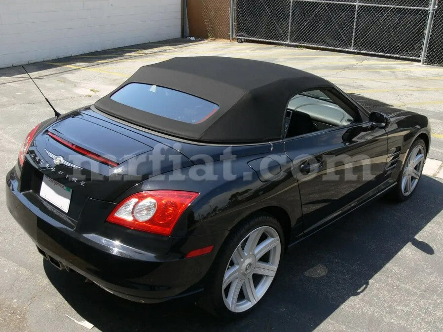 Chrysler CrossFire 2004-07 Black Vinyl Soft Top Heated Glass Other Other