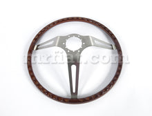 Load image into Gallery viewer, Corvette C2 1963-67 Teak Wood Steering Wheel 380 mm Steering Wheels Other
