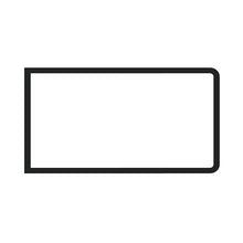 Load image into Gallery viewer, Volkswagen Bus Central Side Window Seal With Vent Wing 'Deluxe' (Alu Trim) Volkswagen
